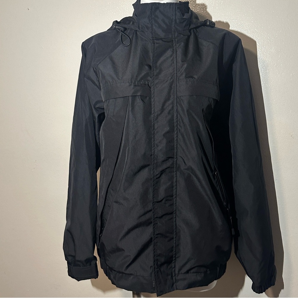 Gander Mountain Black Windbreaker Jacket